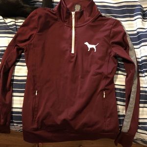 VS Pink Maroon Sweatshirt